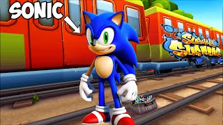 Sonic in Subway Surfer [upl. by Neva272]