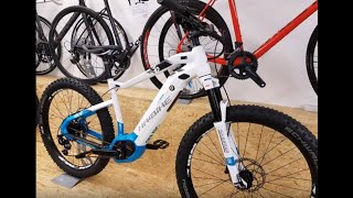 Haibike SDURO HardLife 60 Bosch Performance CX Intube 500 WH Elektro Fahrrad 2018 WeißBlauAnthraz [upl. by Idroj]