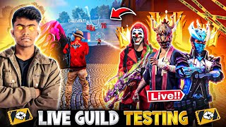 Live Guild Test 1 VS 4 PcMobile Guild Recruitment  Dum H Tho Aja   Garena Free Fire shorts [upl. by Evie997]