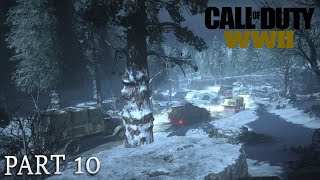 COD World War 2  Walkthrough Gameplay Part 10 Mission 10 Ambush CALL OF DUTY WWII Campaign [upl. by Anyd257]