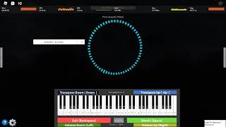 termination fnf Hard Roblox Piano sheet [upl. by Euqinahc366]