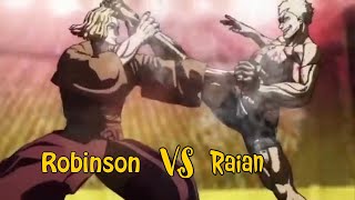 Kure Raian VS Mokichi Robinson Kengan Ashura Tournament Round 1 [upl. by Zeugirdor789]