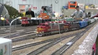 Crazy Model Train Action at K10s HO Scale Trains Galore 1624 [upl. by Noslien]