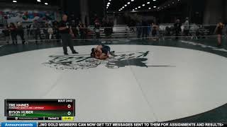 12U 86 Byson Huber Team Real Life Vs Tre Haines Punisher Wrestling Company [upl. by Carboni]