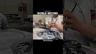 Megaminx World record viral rubikscube shorts [upl. by Carli]