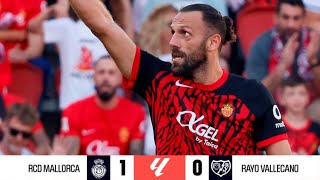 mallorca vs rayo vallecano 10 resumen laliga mallorca vs rayo [upl. by Dnalor613]