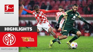 Mainz Fights For A Draw  1 FSV Mainz 05  Union Berlin  Highlights  MD18 – Bundesliga 202324 [upl. by Landes]