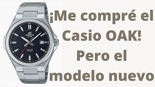 ¡Me compré el Casio OAK Pero el modelo nuevo Casio Edifice EFB108D1AVUEF [upl. by Hughmanick881]