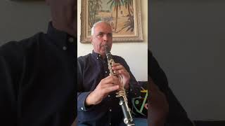 The Connaughtman’s Rambles Melody B 68 Clarinet B♭ Selmer lygeros music clarinet learn [upl. by Kersten]