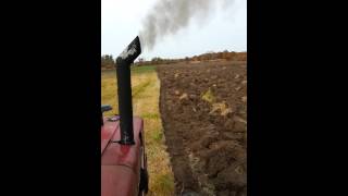 Plowing sod with Farmall 806 diesel [upl. by Rebmik]