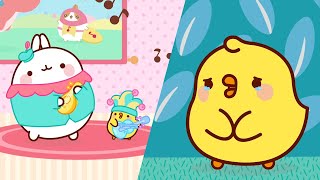 THE PARTY ENDED IN TRAGEDY😱 Molang  Season 3 Episode 19amp20  Funny Compilations For Kids [upl. by Lehcor723]