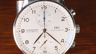 Overhaul IWC Portugieser Automatic Chronograph [upl. by Attenrev]