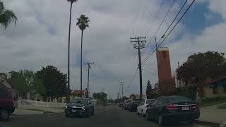 DRIVING LOS ANGELES  LONG BEACHing  WILMINGTON HARBOR CITY CARSON LOMITA [upl. by Lehacim]