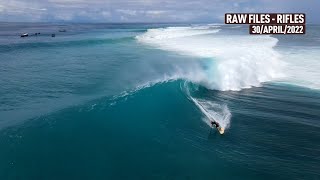 Rifles  Kandui Right  The Longest Wave in Indonesia  Mentawais  RAWFILES  30APRIL2022 [upl. by Marquita]