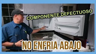 👉 MI REFRIGERADOR NO ENFRIA EN LA PARTE DE ABAJO 👈 solucion [upl. by Ahsienel308]