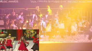 IDOLS reaction to GIDLE INTRO  SEÑORITA  LATATA  The Fact Music Awards TMA 2019 [upl. by Tallbott994]