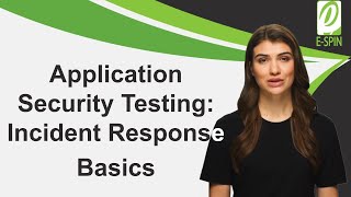 Application Security Testing Incident Response Basics [upl. by Dimo39]