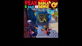 Peak ke raja se badla lenge 🥱 free fire funny moments shorts freefire deepakrds funny [upl. by Haidedej]