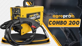 Invertor sudura AgroPro Combo 200 MIGMMATIG unboxing montare sarma sudura gasless sudura MMA [upl. by Ogir]