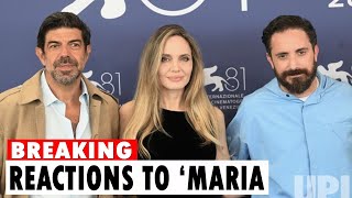 Telluride Angelina Jolie and Pablo Larraín on Reactions to ‘Maria’ Singing Opera and Celebrity [upl. by Enaud69]