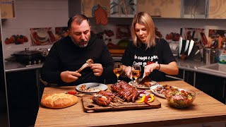 LAMB RIBS BAKED in THE OVEN [upl. by Annez]