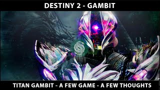 Destiny 2 The FInal Shape Act 2 Gambit x2 Titan Gameplay [upl. by Doris164]