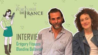 FORTUNE DE FRANCE  interview Grégory Fitoussi amp Blandine Bellavoir [upl. by Oirasor366]