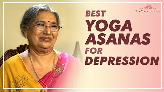 Asanas to overcome Depression  Dr Hansaji Yogendra [upl. by Laenahtan50]