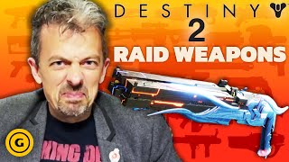 Firearms Expert Reacts To Destiny 2 Raid Weapons [upl. by Yatnwahs]