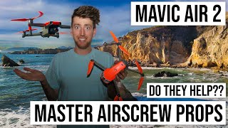 Mavic Air 2 Master Airscrew Propellers Most comprehensive test amp review on YouTube Unexpected [upl. by Helaina]