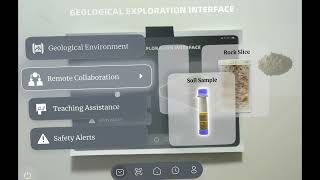 Smart Geological Exploration Mobile Lab AR Interactive Demonstration System [upl. by Clerc937]