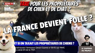 La taxe sur vos chiens et sur vos chats… La France devient folle  96 [upl. by Mikol]