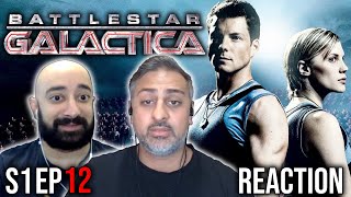 Battlestar Galactica  S1 Ep 12  Kobols Last Gleaming Part 1  REACTION  First Time Watching [upl. by Berkley828]