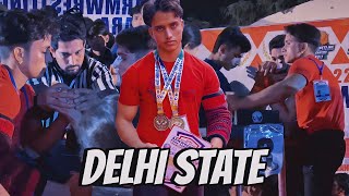 Arm Wrestling Delhi State Championship 2024 [upl. by Emsoc]