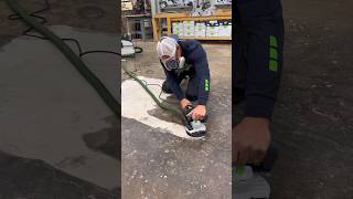 Using the Festool RG 130 to clean up the shop floor woodwork tools festool maker work [upl. by Ettelegna449]