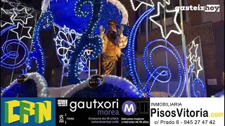 Cabalgata de Reyes Magos 2024 en VitoriaGasteiz [upl. by Guidotti]