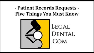 Patient Records Requests  5 Things You Must Know [upl. by Annoyek260]