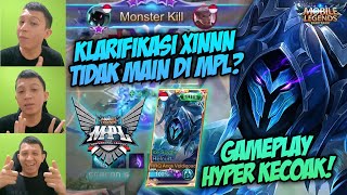 KLARIFIKASI RRQ XINNN TIDAK BERMAIN DI MPL  GAMEPLAY HELCURT BAPAK KECOA INDONESIA [upl. by Leeda]