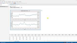 Gráfico de Control por Variable empleando Minitab [upl. by Lemor]