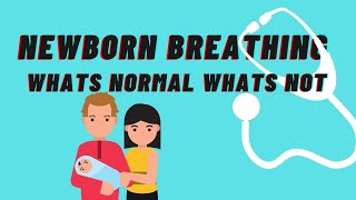 newborn breathing whats normal and whats not [upl. by Acissev635]