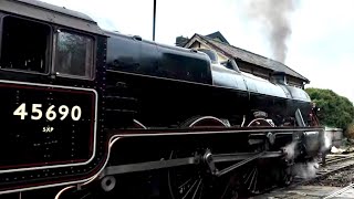 45690 Leander at Ramsbottom [upl. by Trebliw]