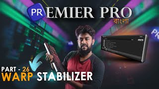 How to Stabilize Video with Warp Stabilizer  Premiere Pro  Part 26 [upl. by Hansel]