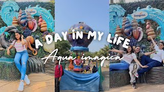 Aqua imagica  girls dayout  imagica water park  adlabs imagica vlog travel thelonghairtale [upl. by Wolram325]