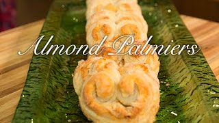 Almond Palmiers Elephant Ear Cookies [upl. by Nnylg]