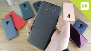 Samsung Galaxy S9  S9 Plus Official Case RoundUp  First Look [upl. by Bumgardner]