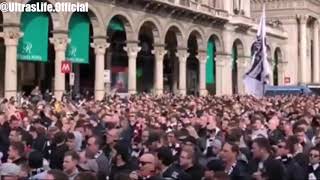 Fanmarsch Eintracht Frankfurt Fans In Milano  Inter Milano  Eintracht Frankfurt  14032019 [upl. by Natika37]