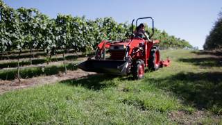 SOTA Tractors Remanufactured Kubota Working With Del Morino Implements [upl. by Shanie]