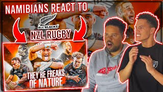 All Blacks Rugby BRUTAL FREAKS of NATURE  Most FEARED Rugby Team  Reaction [upl. by Adnohsek]