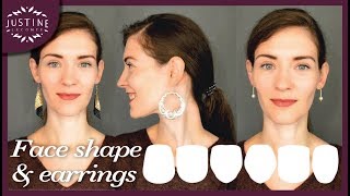 How to choose earrings for your face shape  My earring collection  Justine Leconte [upl. by Nolyaw208]