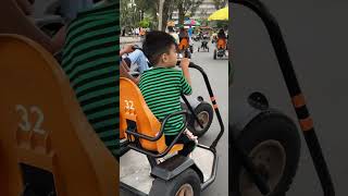 Little bubuy biker outrunning mom amp dad [upl. by Mij]